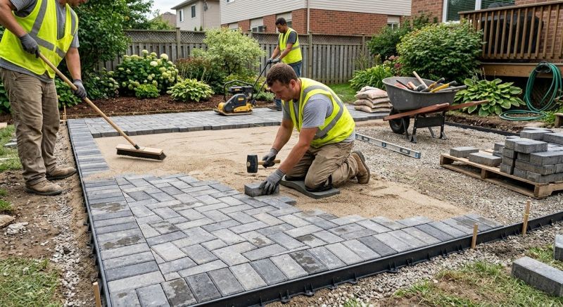 Garden Pavers Installation in Norwalk, CT