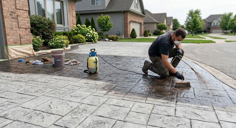 Driveway Refinishing in Fort Worth, TX