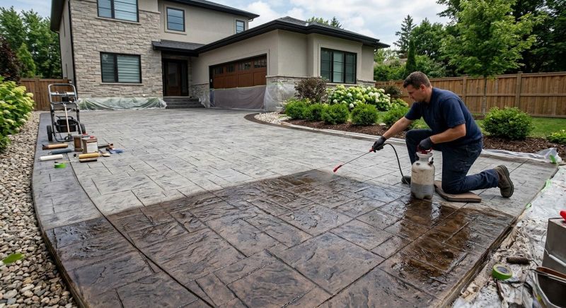 Driveway Refinishing in Frisco, TX